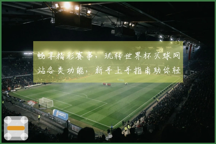 畅享精彩赛事，玩转世界杯买球网站各类功能，新手上手指南助你轻松掌握。